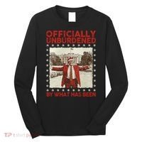Officially Unburdened By What Has Been Trump Victory Xmas Long Sleeve Shirt thumb 0