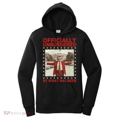 Officially Unburdened By What Has Been Trump Victory Xmas Women's Hoodie
