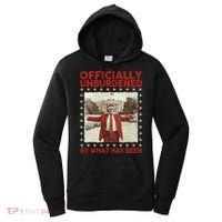 Officially Unburdened By What Has Been Trump Victory Xmas Women's Hoodie thumb 0