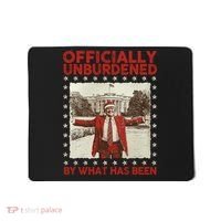 Officially Unburdened By What Has Been Trump Victory Xmas Mousepad thumb 0