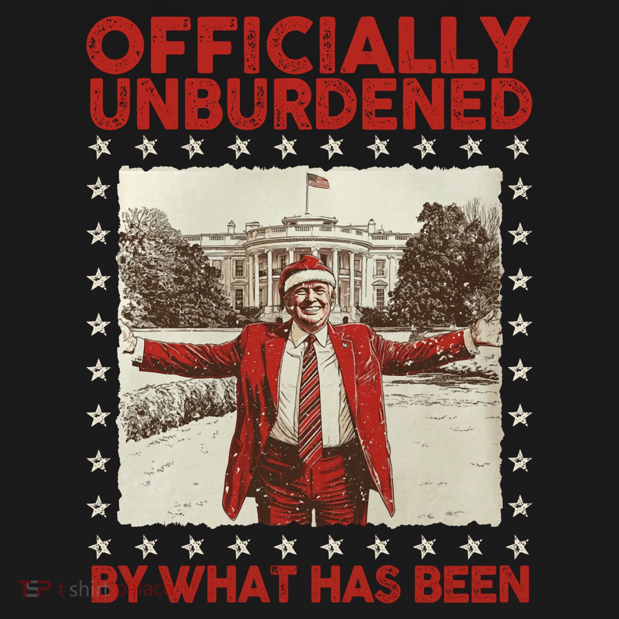 Officially Unburdened By What Has Been Trump Victory Xmas Women's Tank Top