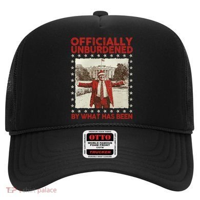 Officially Unburdened By What Has Been Trump Victory Xmas Hat