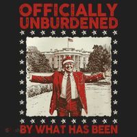 Officially Unburdened By What Has Been Trump Victory Xmas Hat thumb 2