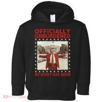 Officially Unburdened By What Has Been Trump Victory Xmas Toddler Hoodie thumb 0