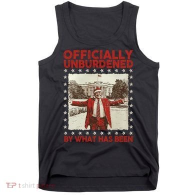 Officially Unburdened By What Has Been Trump Victory Xmas Tank Top