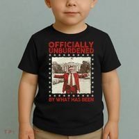 Officially Unburdened By What Has Been Trump Victory Xmas Toddler T-Shirt thumb 2