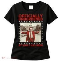 Officially Unburdened By What Has Been Trump Victory Xmas Women's T-Shirt thumb 0
