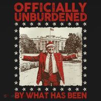 Officially Unburdened By What Has Been Trump Victory Xmas Kids Sweatshirt thumb 2