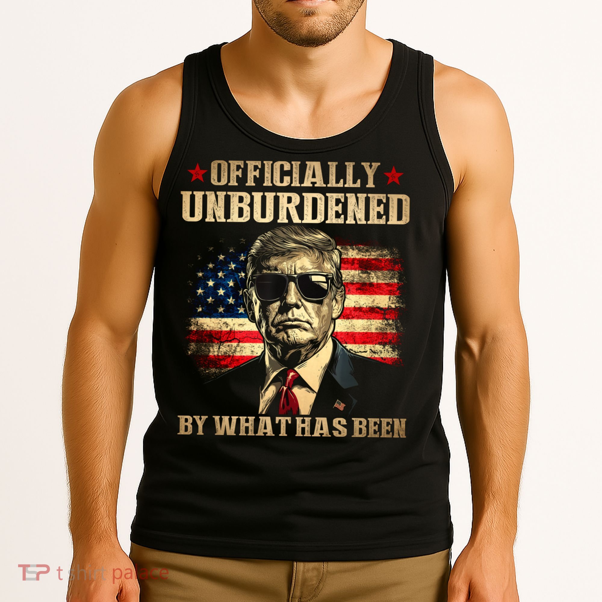 Officially Unburdened By What Has Been Trump Victory Tank Top