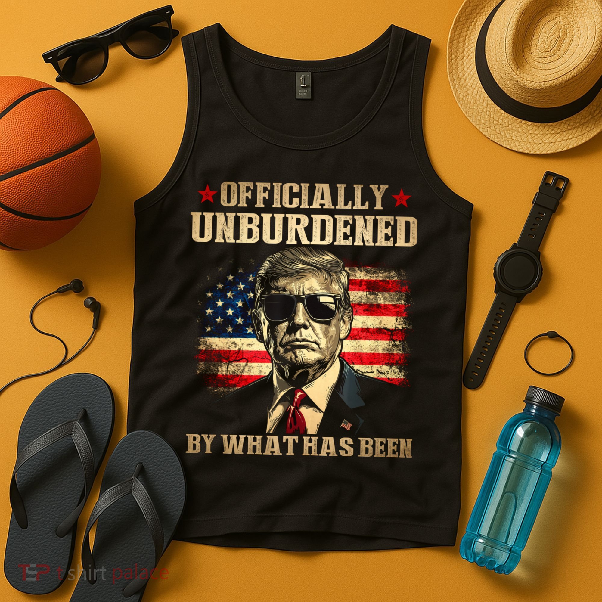 Officially Unburdened By What Has Been Trump Victory Tank Top