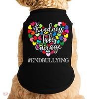Orange Unity Day Anti Bullying Spreed Kindness Doggie Tank thumb 0