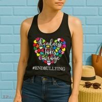 Orange Unity Day Anti Bullying Spreed Kindness Women's Tank Top thumb 2