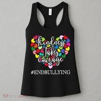 Orange Unity Day Anti Bullying Spreed Kindness Women's Tank Top thumb 3