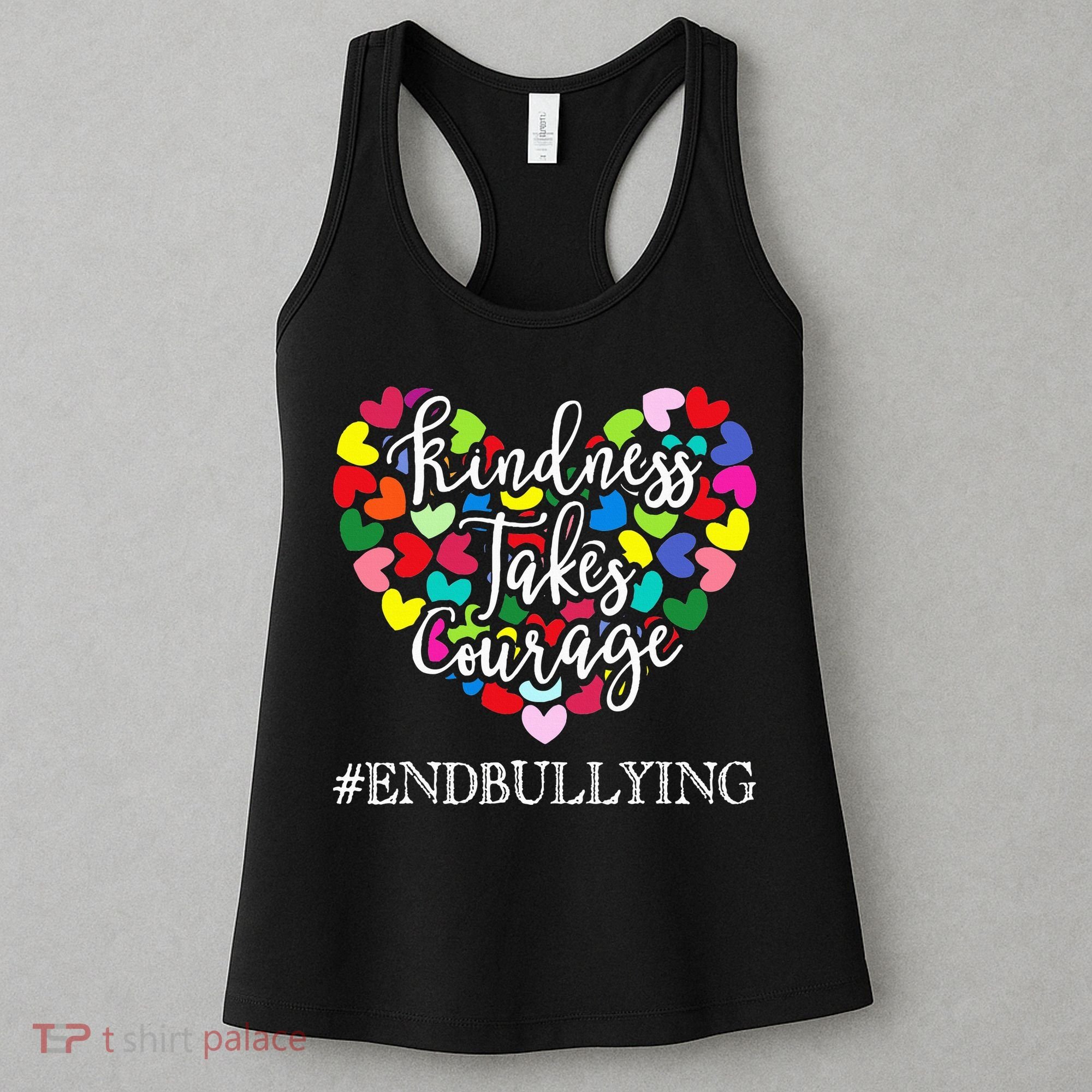 Orange Unity Day Anti Bullying Spreed Kindness Women's Tank Top
