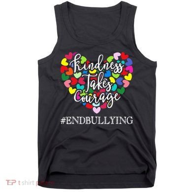 Orange Unity Day Anti Bullying Spreed Kindness Tank Top