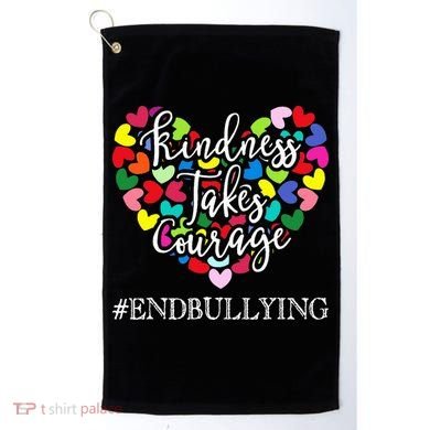 Orange Unity Day Anti Bullying Spreed Kindness Golf Towel