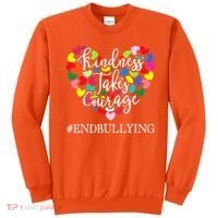 Orange Unity Day Anti Bullying Spreed Kindness Sweatshirt thumb 0