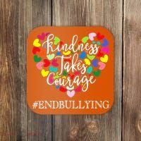 Orange Unity Day Anti Bullying Spreed Kindness Coaster thumb 0