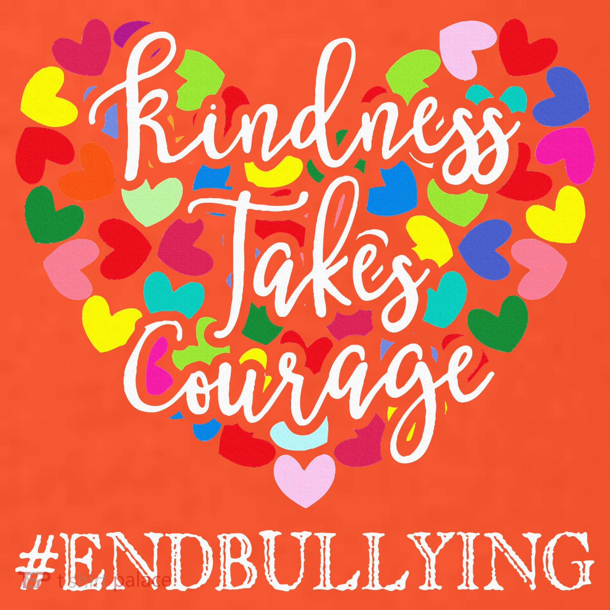 Orange Unity Day Anti Bullying Spreed Kindness Coaster