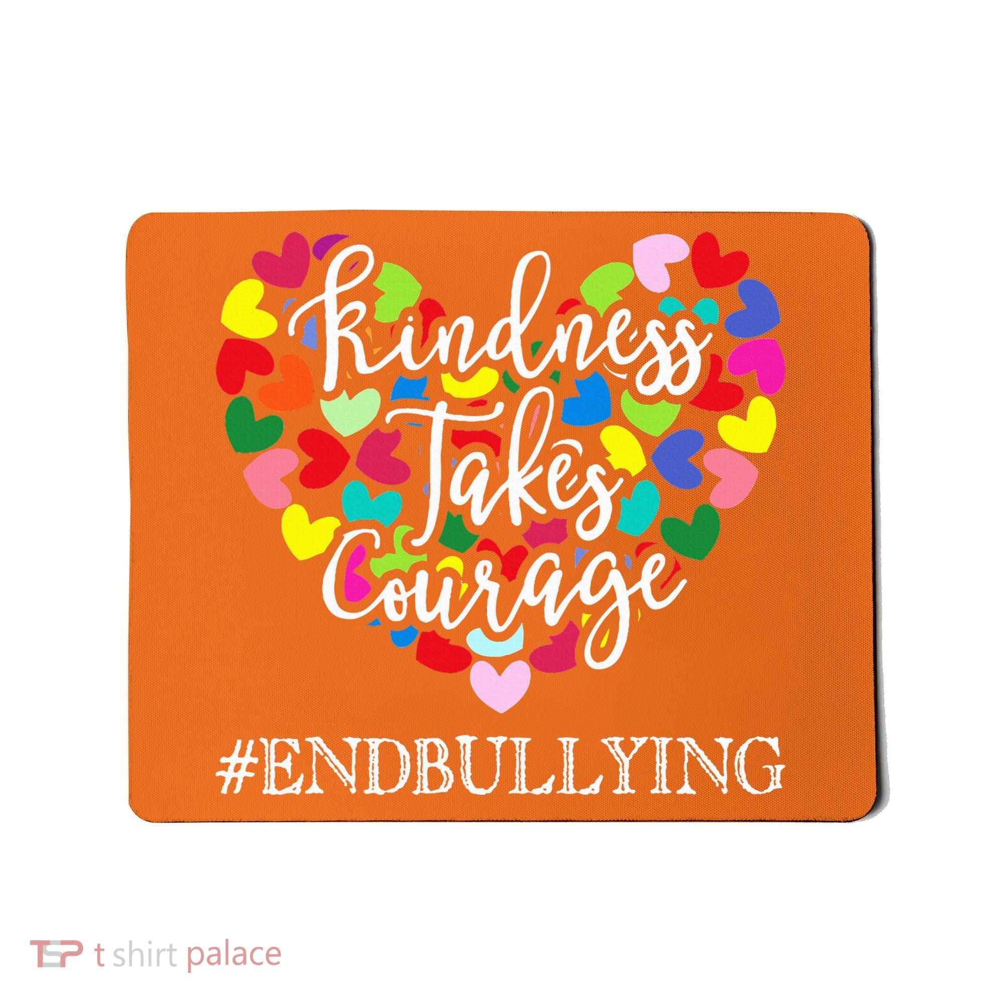 Orange Unity Day Anti Bullying Spreed Kindness Mousepad