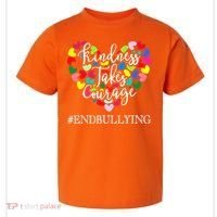 Orange Unity Day Anti Bullying Spreed Kindness Toddler T-Shirt thumb 0