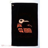 Orange Unity Day Native American Every Child Golf Towel thumb 0