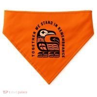Orange Unity Day Native American Every Child USA-Made Doggie Bandana thumb 0