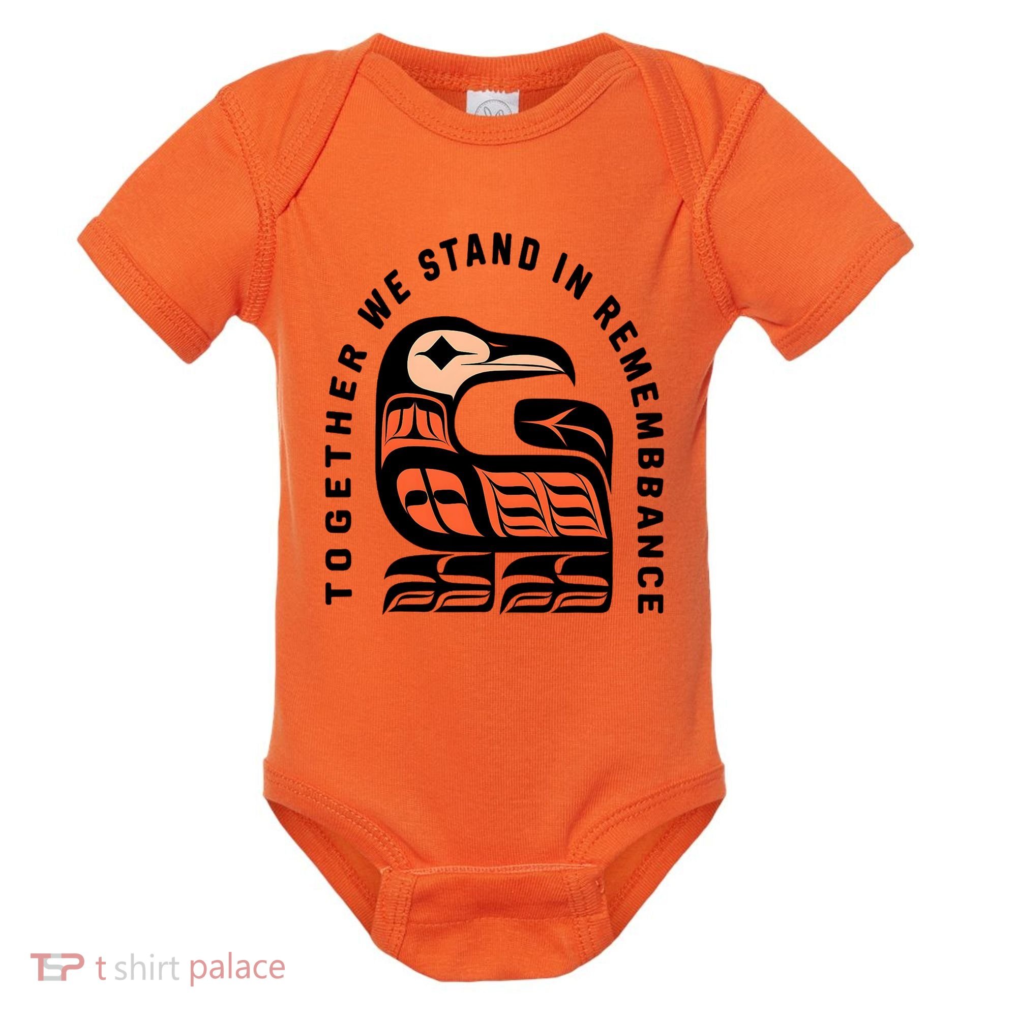 Orange Unity Day Native American Every Child Baby Bodysuit