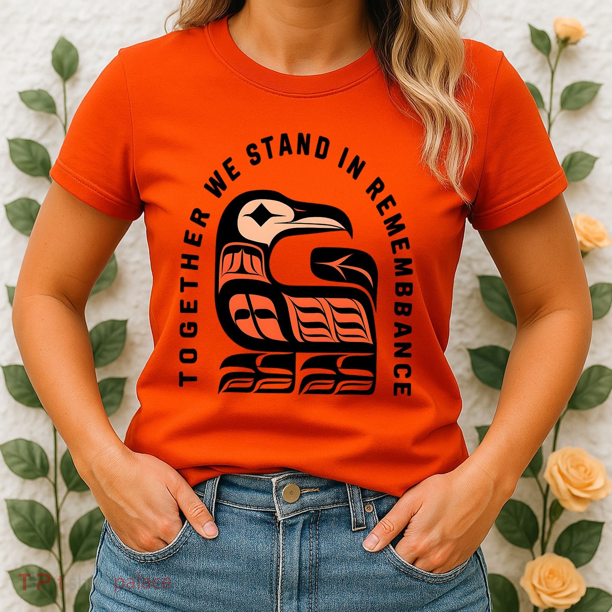 Orange Unity Day Native American Every Child Women's T-Shirt