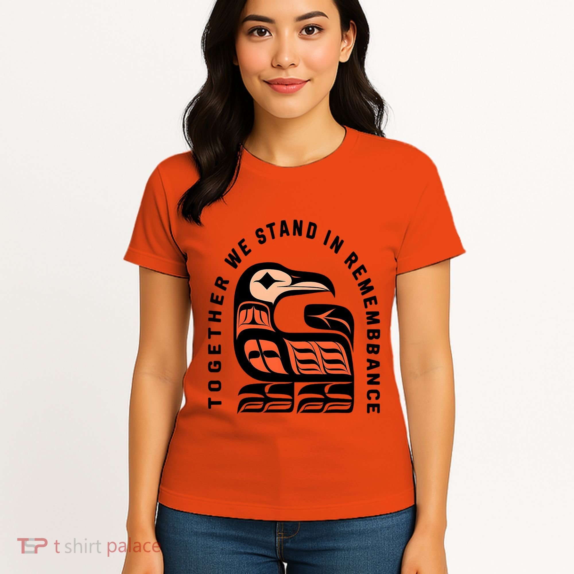 Orange Unity Day Native American Every Child Women's T-Shirt