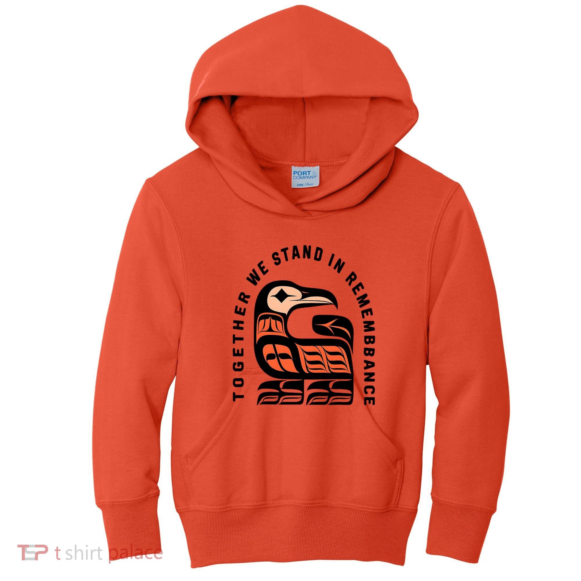 Orange Unity Day Native American Every Child Kids Hoodie