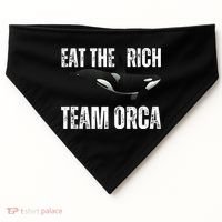 Orca Uprising Eat The Rich Team Orca USA-Made Doggie Bandana thumb 0
