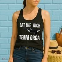 Orca Uprising Eat The Rich Team Orca Women's Tank Top thumb 2