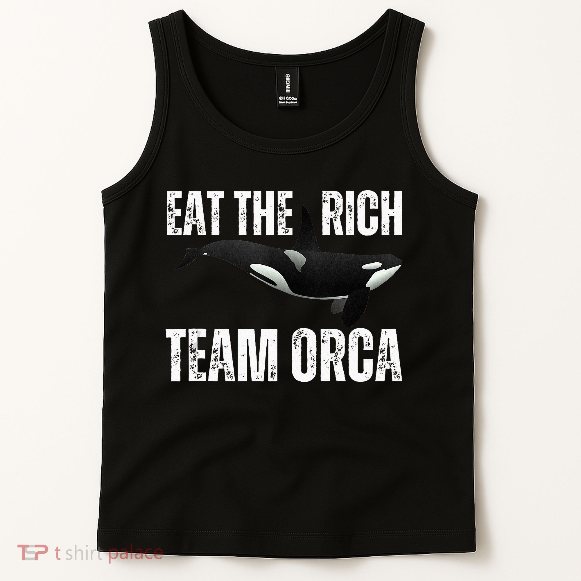 Orca Uprising Eat The Rich Team Orca Tank Top