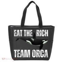 Orca Uprising Eat The Rich Team Orca Tote Bag thumb 0