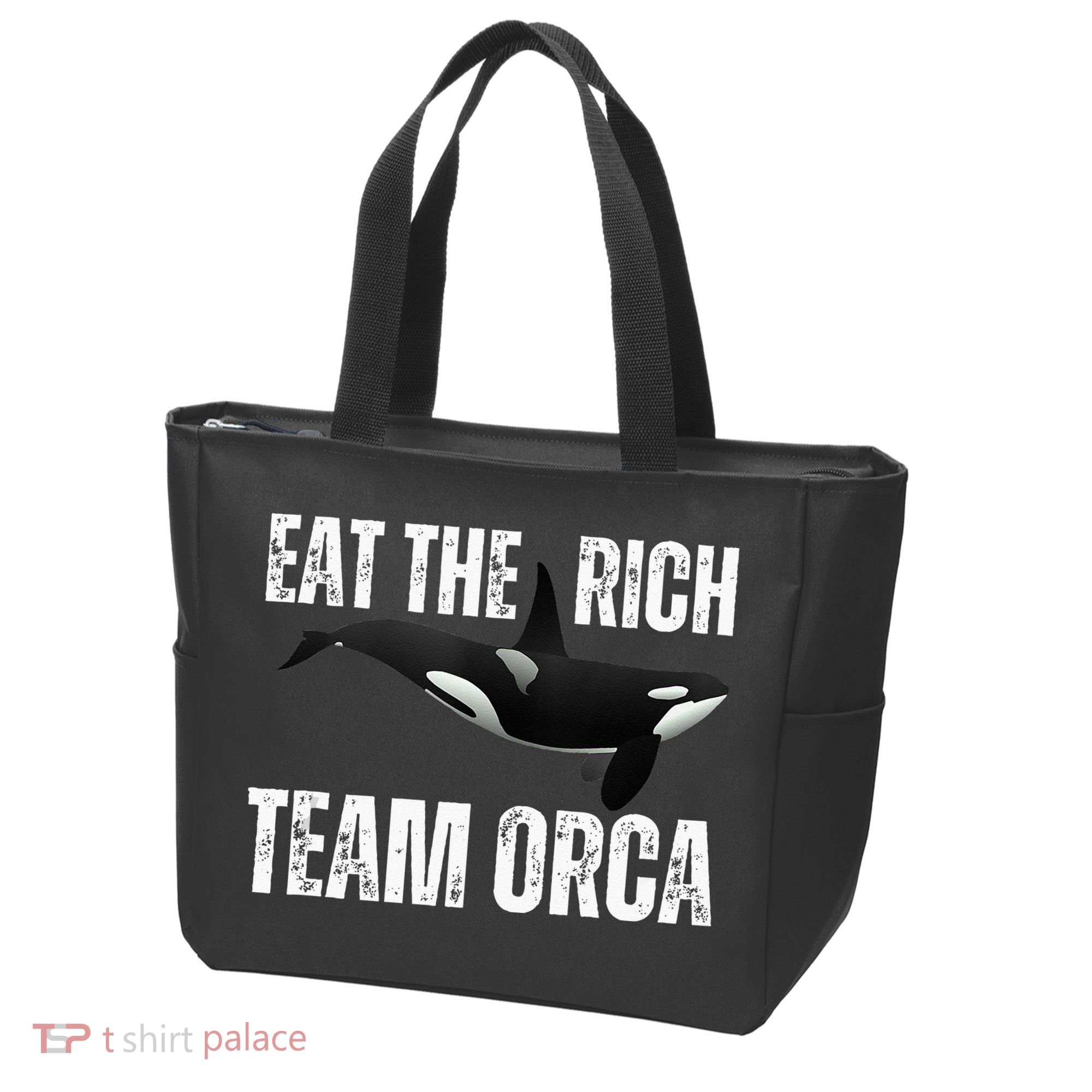 Orca Uprising Eat The Rich Team Orca Tote Bag
