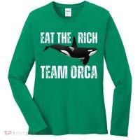 Orca Uprising Eat The Rich Team Orca Women's Long Sleeve Shirt thumb 0
