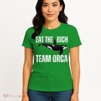 Orca Uprising Eat The Rich Team Orca Women's T-Shirt thumb 4