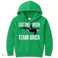 Orca Uprising Eat The Rich Team Orca Kids Hoodie thumb 0