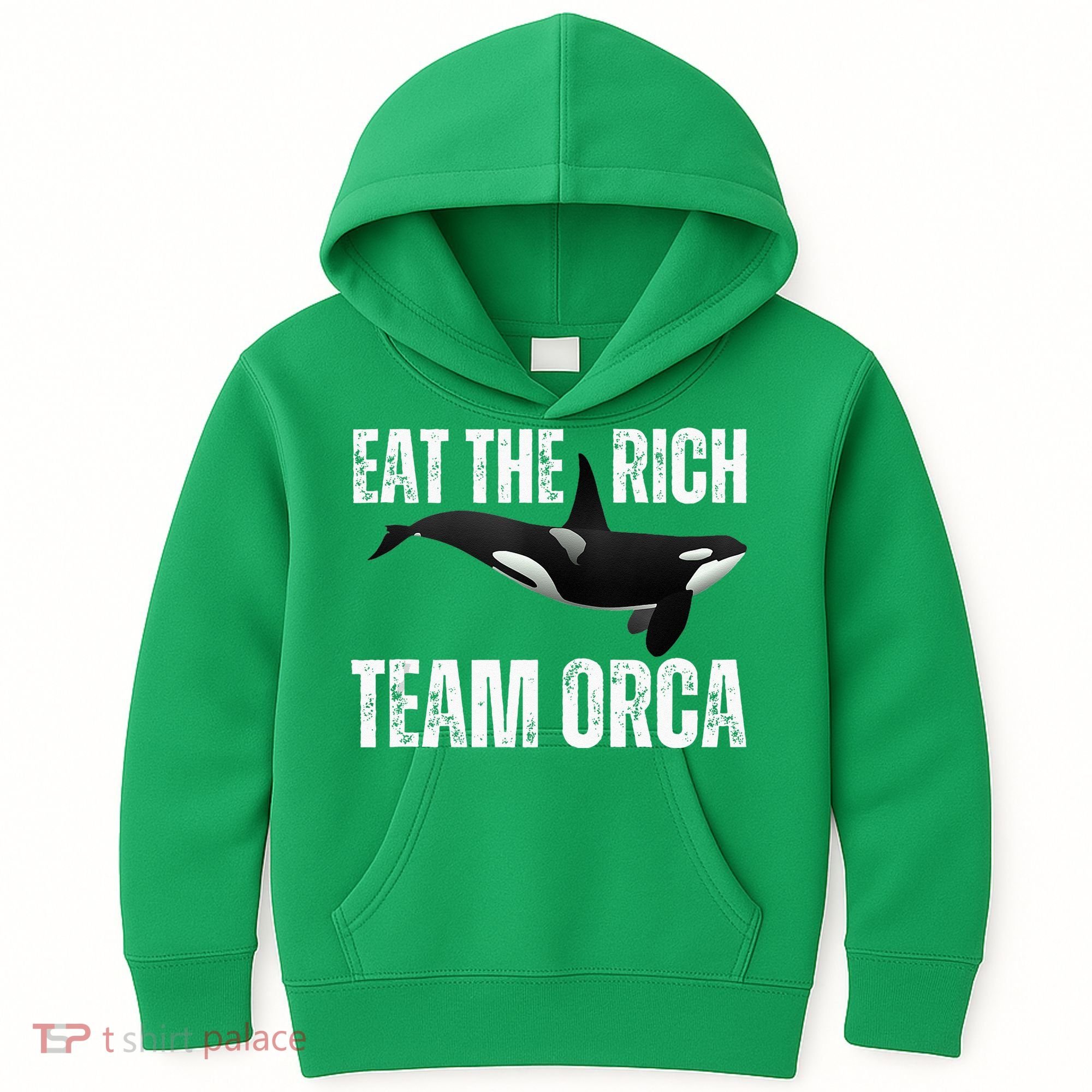 Orca Uprising Eat The Rich Team Orca Kids Hoodie