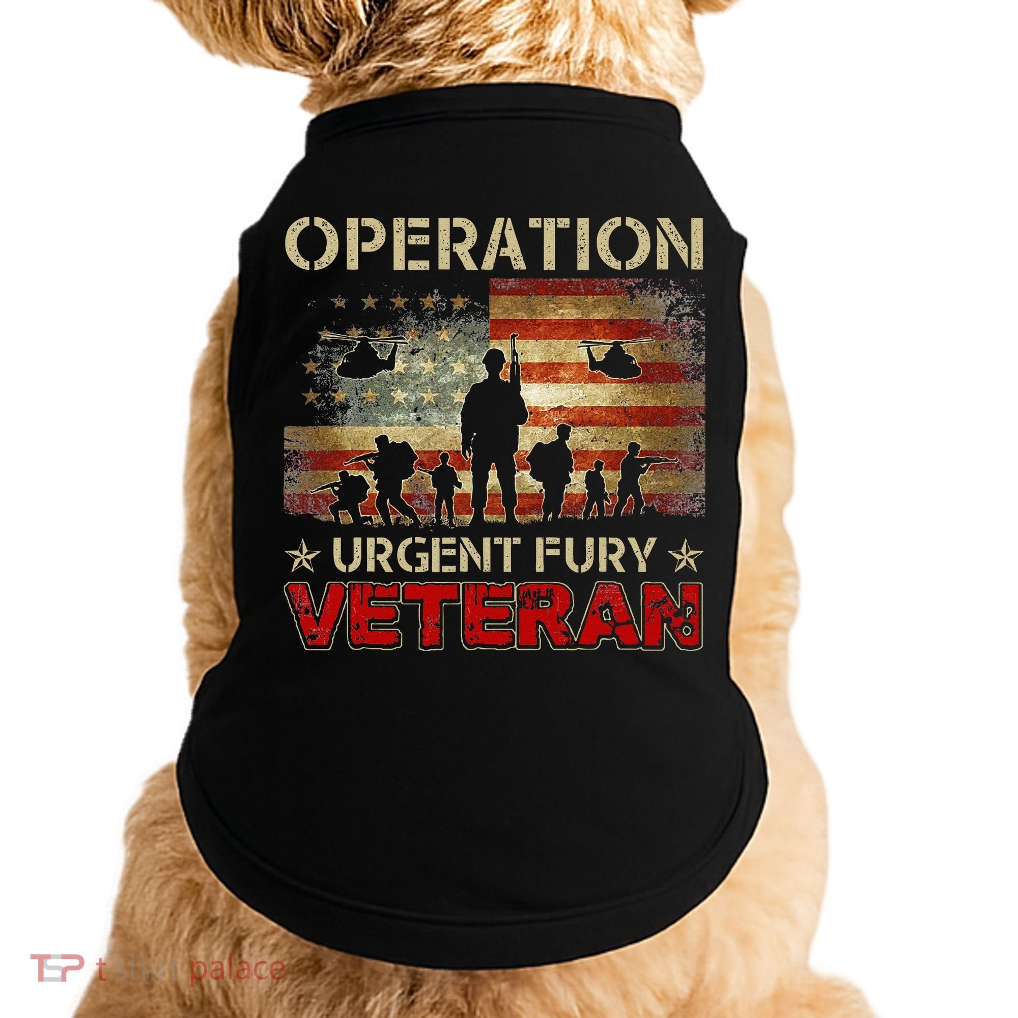 Operation Urgent Fury Combat Veteran Grenada Doggie Tank