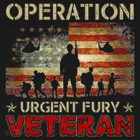 Operation Urgent Fury Combat Veteran Grenada USA-Made Doggie Bandana thumb 2