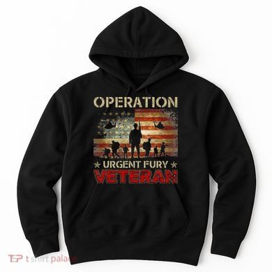 Operation Urgent Fury Combat Veteran Grenada Hoodie