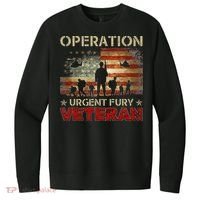 Operation Urgent Fury Combat Veteran Grenada V.I.T. Fleece Crew Sweatshirt thumb 0
