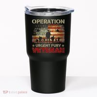 Operation Urgent Fury Combat Veteran Grenada Tumbler thumb 0
