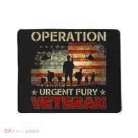 Operation Urgent Fury Combat Veteran Grenada Mousepad thumb 0