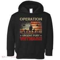 Operation Urgent Fury Combat Veteran Grenada Toddler Hoodie thumb 0