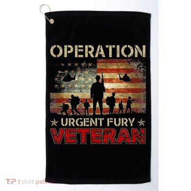 Operation Urgent Fury Combat Veteran Grenada Golf Towel