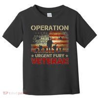 Operation Urgent Fury Combat Veteran Grenada Toddler T-Shirt thumb 0