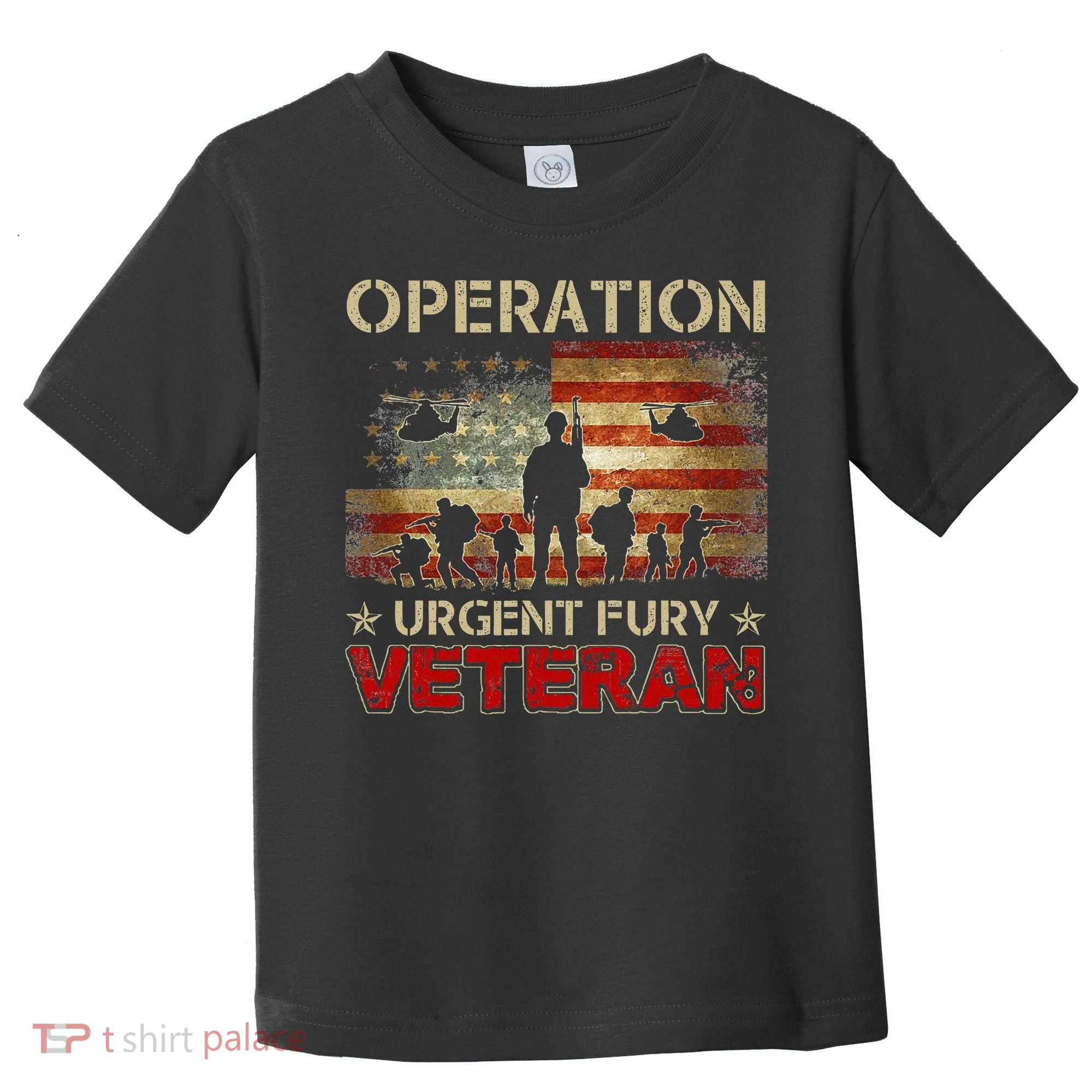 Operation Urgent Fury Combat Veteran Grenada Toddler T-Shirt
